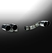 Supersprint Endpipe Kit R. - L. OO80 - (For OEM rear bumper) - B - Klik om te sluiten