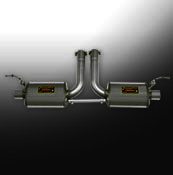 Supersprint Rear exhaust "Racing" R.- L. - BMW E71 X6 xDrive 35i - Klik om te sluiten