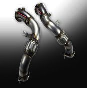 Supersprint Turbo downpipe kit R.- L. - (Replaces Kat) - BMW E71 - Klik om te sluiten