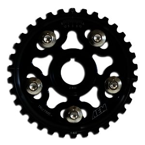 AEM Tru-Time Adjustable Cam Gear. Black. 5-Bolt. Acura B17A1, B1