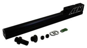 AEM High Volume Fuel Rail. Black. Acura B18B1, B18C1 & B18C5