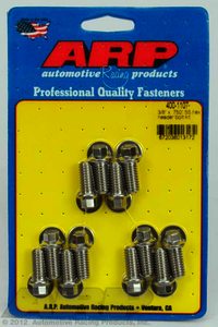 ARP 3/8 x .750 SS hex header bolt kit