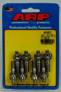 ARP M8 X 1.25 X 38mm broached stud kit - 8pcs