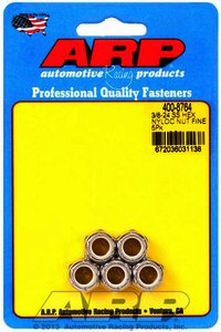 ARP 3/8-24 SS fine nyloc hex nut kit