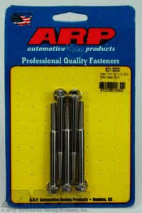 ARP 1/4-20 x 3.000 hex SS bolts