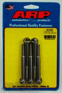 ARP 5/16-18 x 3.000 hex SS bolts