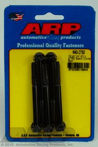 ARP 1/4-20 x 2.750 12pt black oxide bolts