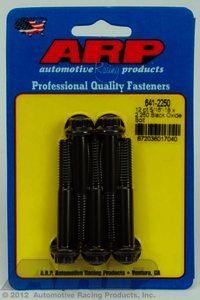 ARP 5/16-18 x 2.250 12pt black oxide bolts