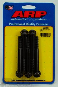 ARP 3/8-16 x 3.250 12pt 7/16 wrenching black oxide bolts