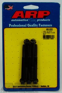 ARP 1/4-20 X 3.000 hex black oxide bolts