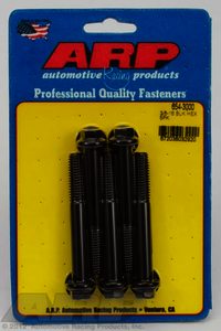 ARP 3/8-16 x 3.000 hex 7/16 wrenching black oxide bolts