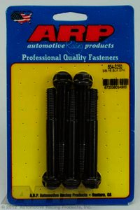 ARP 3/8-16 x 3.250 hex 7/16 wrenching black oxide bolts