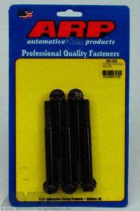 ARP 7/16-14 X 4.000 hex 1/2 wrenching black oxide bolts