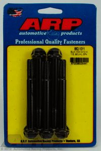 ARP M10 x 1.50 x 90 hex black oxide bolts