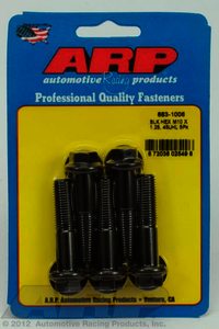 ARP M10 x 1.25 x 45 hex black oxide bolts