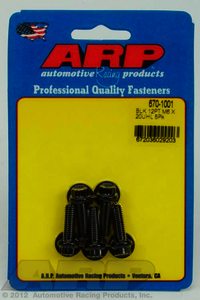 ARP M6 x 1.00 x 20 12pt black oxide bolts