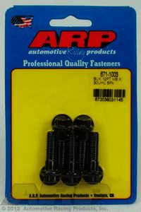 ARP M8 x 1.25 x 30 12pt black oxide bolts