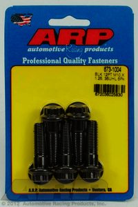 ARP M10 x 1.25 x 35 12pt black oxide bolts