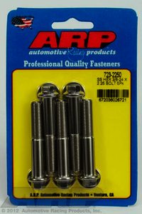 ARP 3/8-24 x 2.250 hex SS bolts