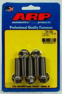 ARP 7/16-20 x 1.250 hex SS bolts