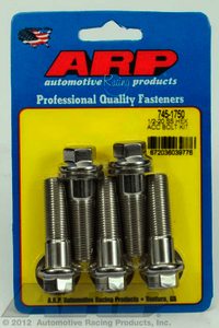 ARP 1/2-20 x 1.750 hex SS bolts