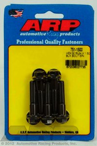 ARP 5/16-24 x 1.500 hex black oxide bolts