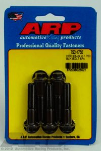 ARP 3/8-24 x 1.750 hex black oxide bolts