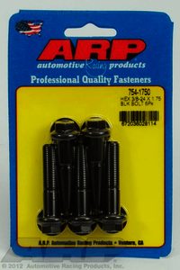 ARP 3/8-24 x 1.750 hex 7/16 wrenching black oxide bolts