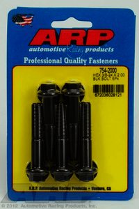 ARP 3/8-24 x 2.000 hex 7/16 wrenching black oxide bolts