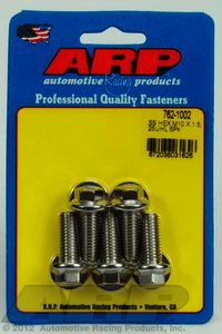 ARP M10 x 1.50 x 25 hex SS bolts