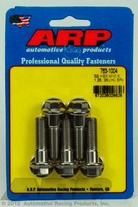 ARP M10 x 1.25 x 35 hex SS bolts