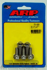 ARP M8 x 1.25 x 20 12pt SS bolts