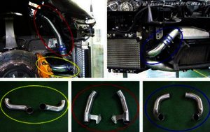 HKS I/C Piping Kit GTR35