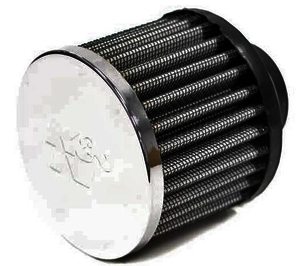 K&N Vent Filter - 1-1/4"ID VENT 3"DIA 2-1/2"L