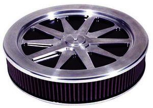 K&N Custom Assembly - 10 SPOKE ROUND DESIGN; 14"OD, 3"H (DROP BA