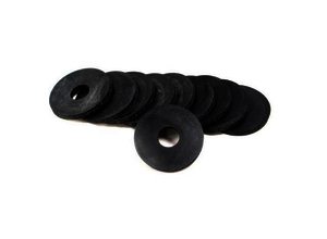 K&N Washer-rubber - (10) RBR WASH 1/4 HOLE SINGLE