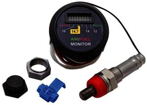 K&N Round Air/Fuel Ratio; Complete - ROUND AIR/FUEL RATIO;COMPLE