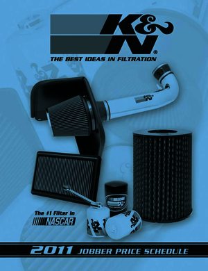 K&N POP; Auto & Powersports Jobber Price List - PRICE LIST; K&N