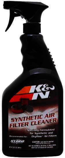 K&N Filter Cleaner; Synthetic, 32oz Spray - FILTER CLEANER; SYNT