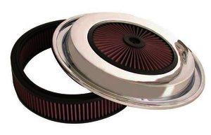 K&N Replacement Air Filter w/XStream Lid - X-STREAM TOP W/E-1500