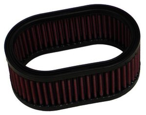 K&N Custom Air Filter - 4-1/2" X 7",2-3/4"H,OVAL