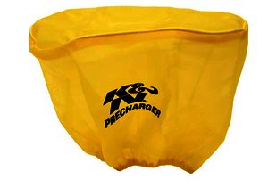 K&N Air Filter Wrap - PRECHARGER WRAP,YLW.,CUSTOM