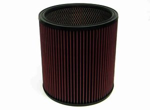 K&N Custom Air Filter - 9"OD,7-1/2"ID,9"H; W/INNER WIRE