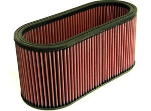 K&N Custom Air Filter - 12" X 5-1/4",5-5/8"H,OVAL