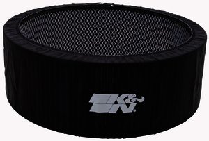 K&N Air Filter Wrap - PRECHARGER WRAP,BLK.,CUSTOM