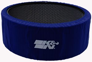 K&N Air Filter Wrap - PRECHARGER WRAP,BLU.,CUSTOM