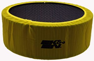 K&N Air Filter Wrap - PRECHARGER WRAP,YLW.,CUSTOM