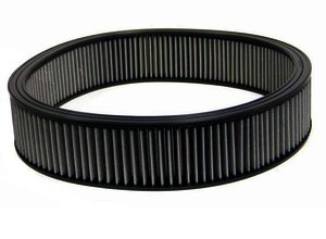 K&N Custom Air Filter - 16-1/4"OD, 14-1/2"ID, 3-1/2"H -- NO OIL