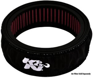 K&N Air Filter Wrap - DRYCHARGER WRAP; E-4665, BLACK