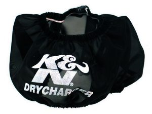 K&N Air Filter Wrap - DRYCHARGER; HA-2591, BLACK